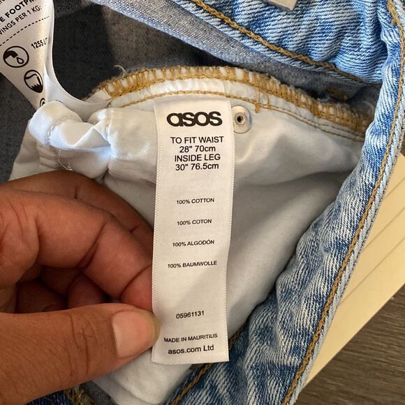 ASOS Denim  Distressed Step Hem Jeans - Picture 5 of 9